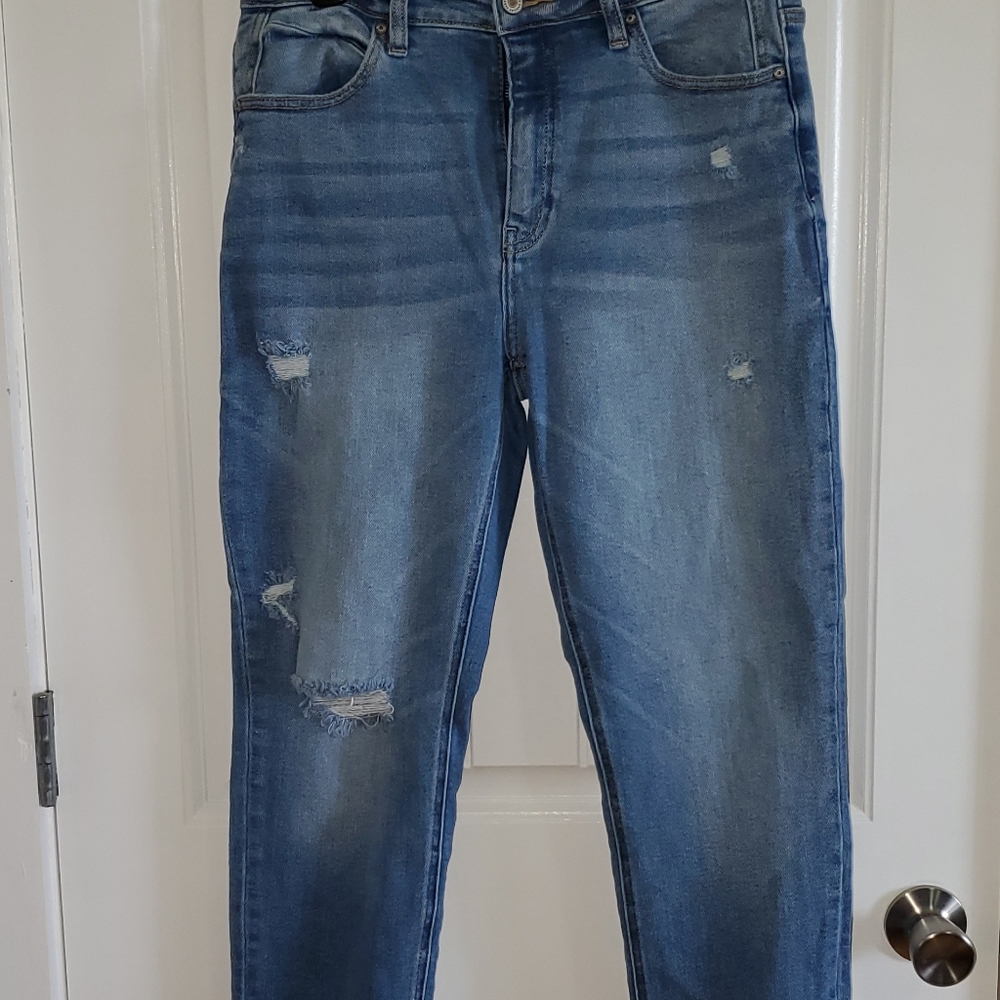 Kancan distressed denim